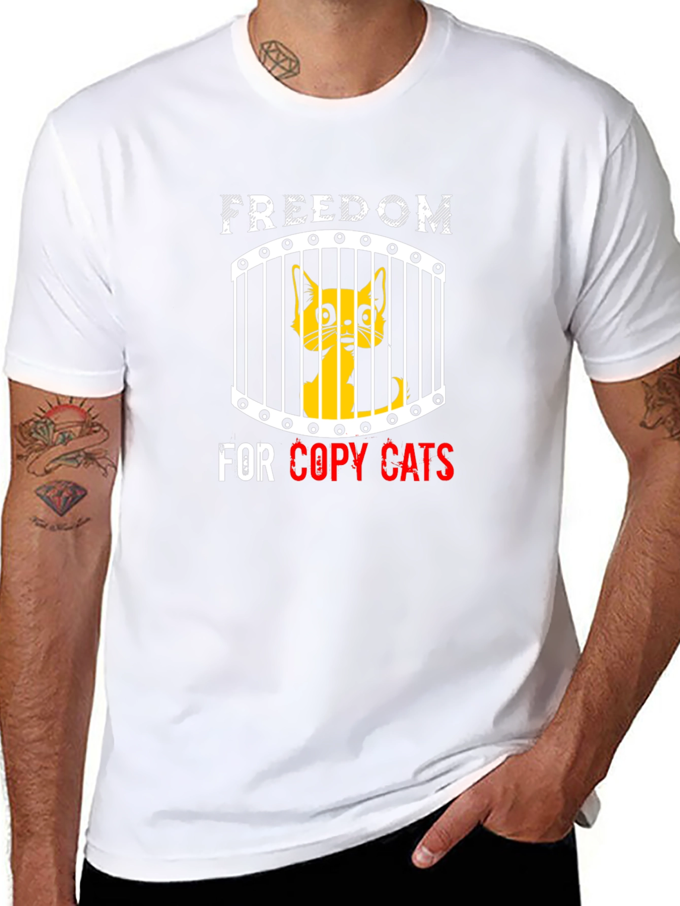 Freedom for Copy Cats Graphic Tee
