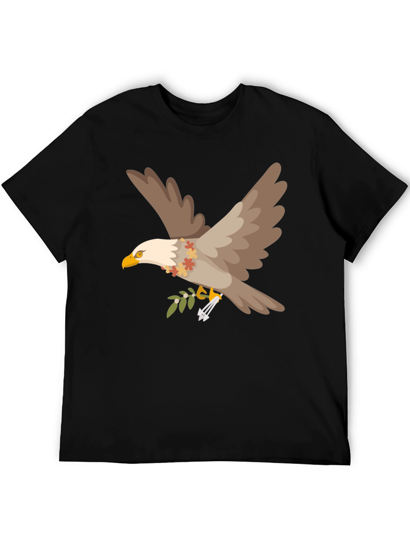 Eagle Graphic Tee - Mens Black T-Shirt