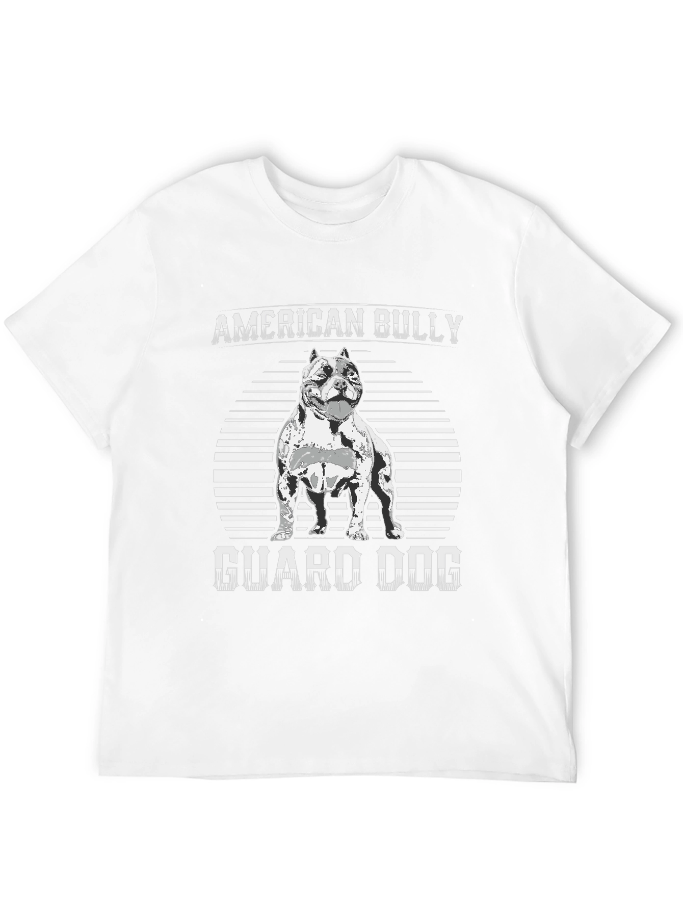 American Bully Guard Dog Graphic T-Shirt