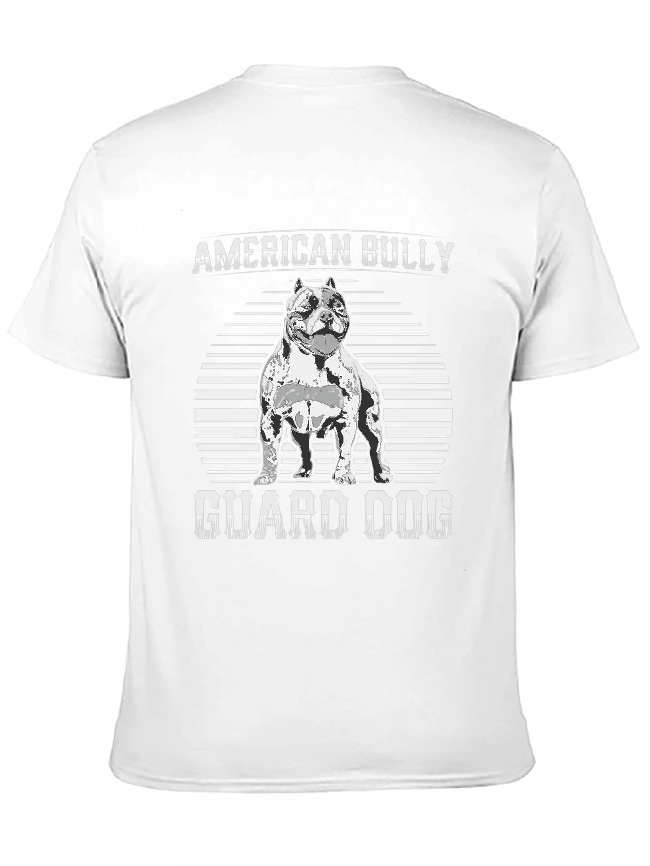 American Bully Guard Dog Graphic T-Shirt