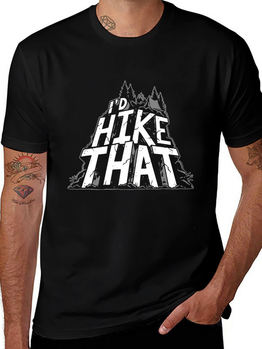 Id Hike That Graphic T-Shirt - Black