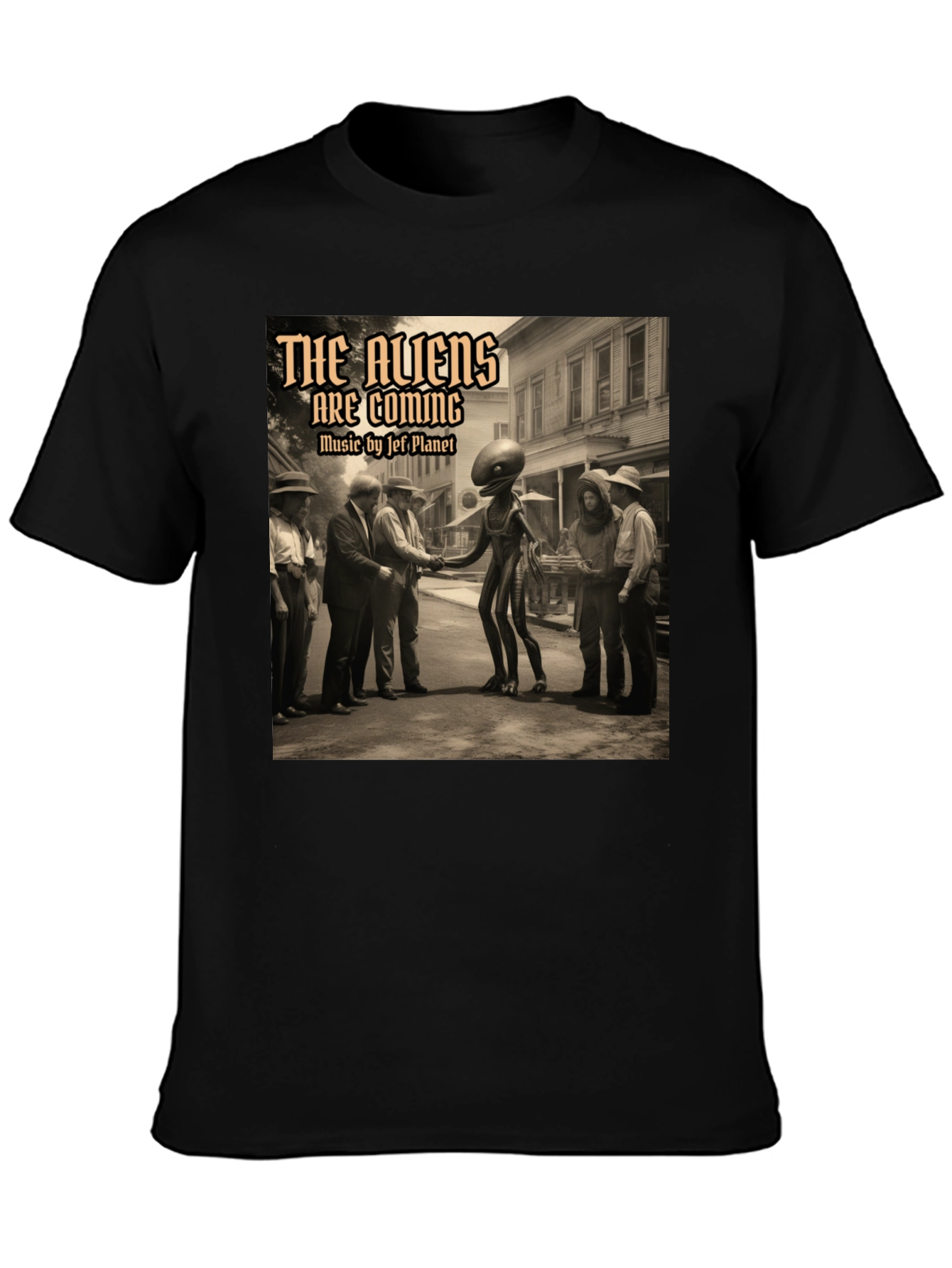 The Aliens Are Coming Graphic T-Shirt