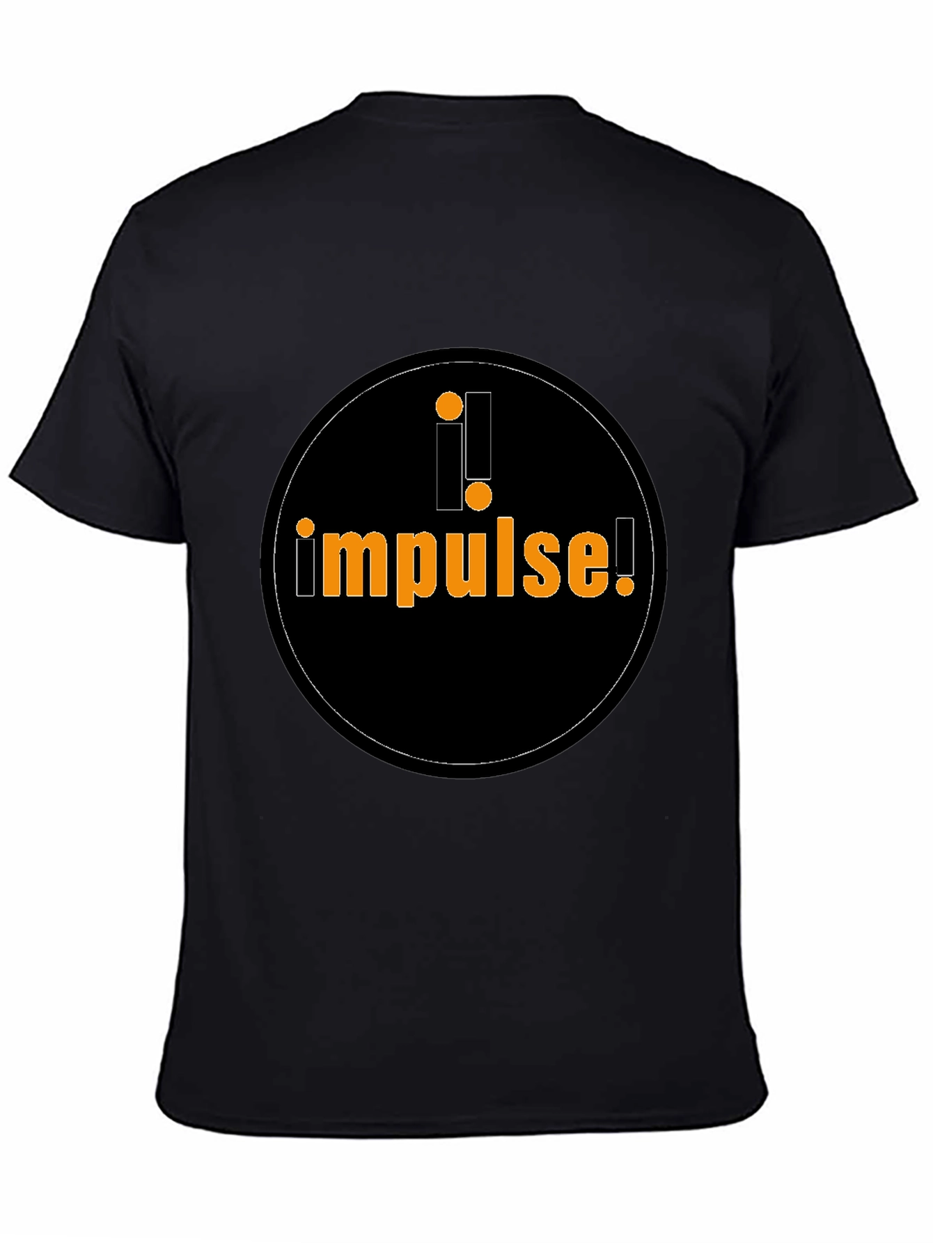 Impulse Graphic Tee - Black Cotton Casual Shirt