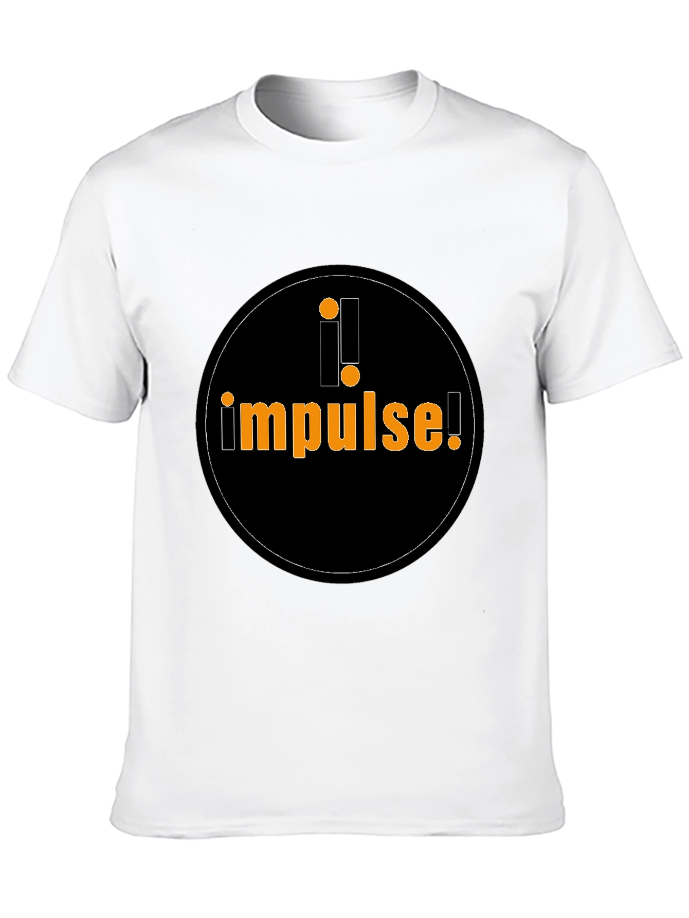 Impulse Graphic Tee - Black Cotton Casual Shirt