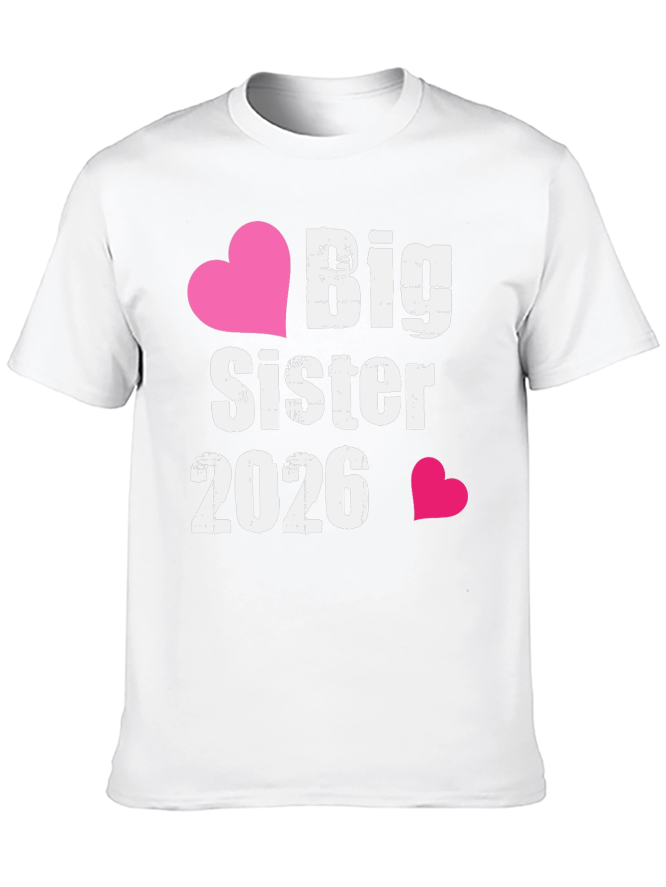 Big Sister 2026 Pregnancy Announcement T-Shirt
