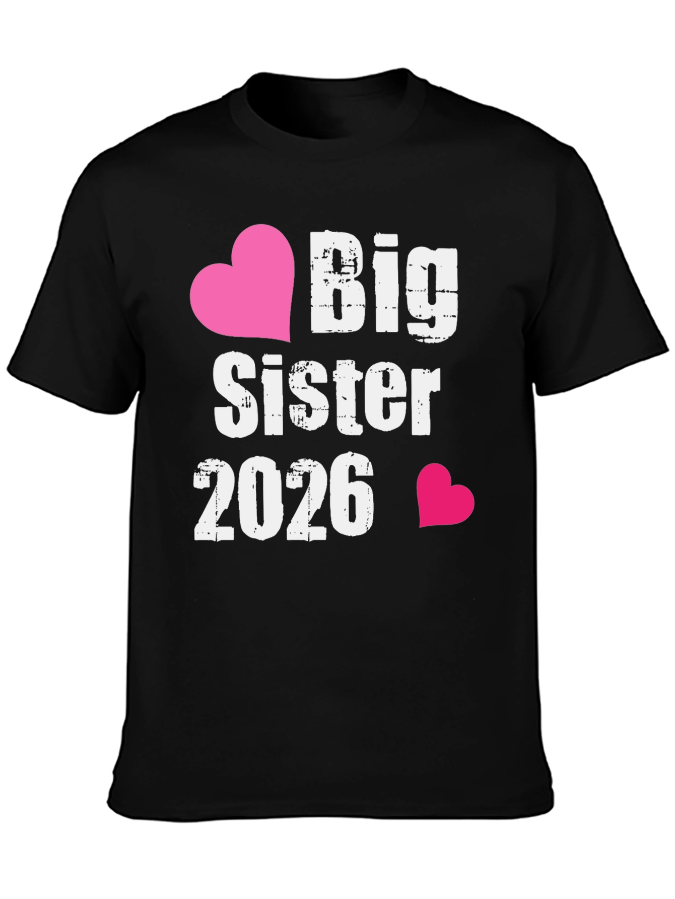 Big Sister 2026 Pregnancy Announcement T-Shirt