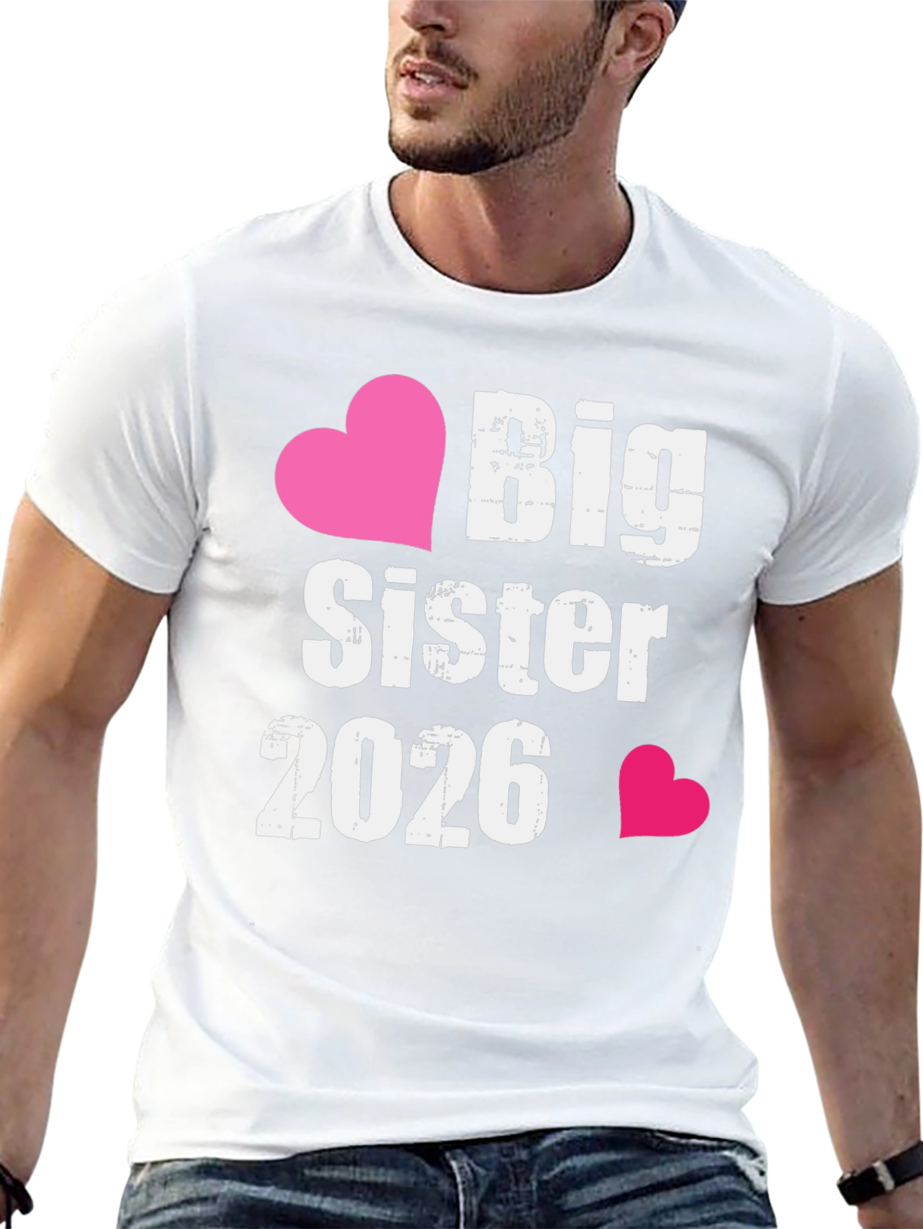 Big Sister 2026 Pregnancy Announcement T-Shirt