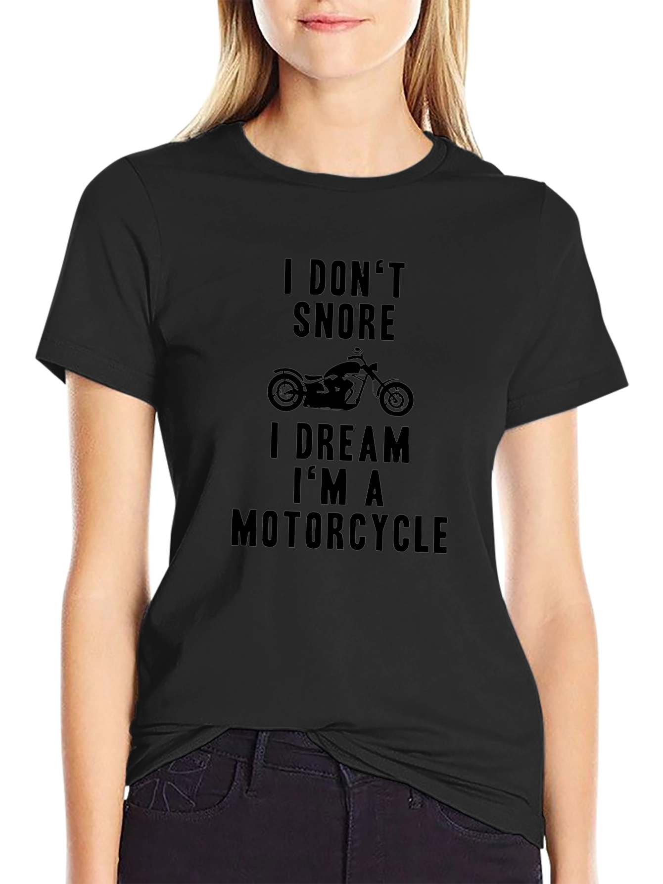 Motorcycle Dreamer Black T-Shirt