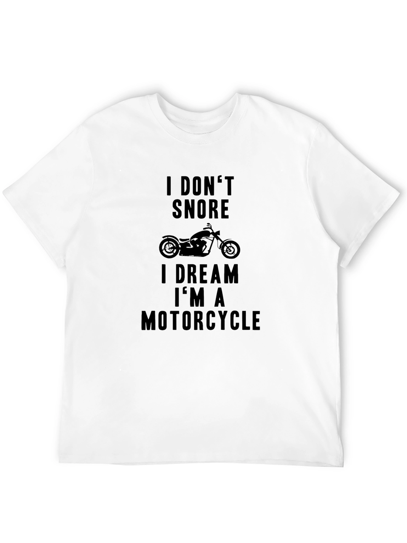 Motorcycle Dreamer Black T-Shirt