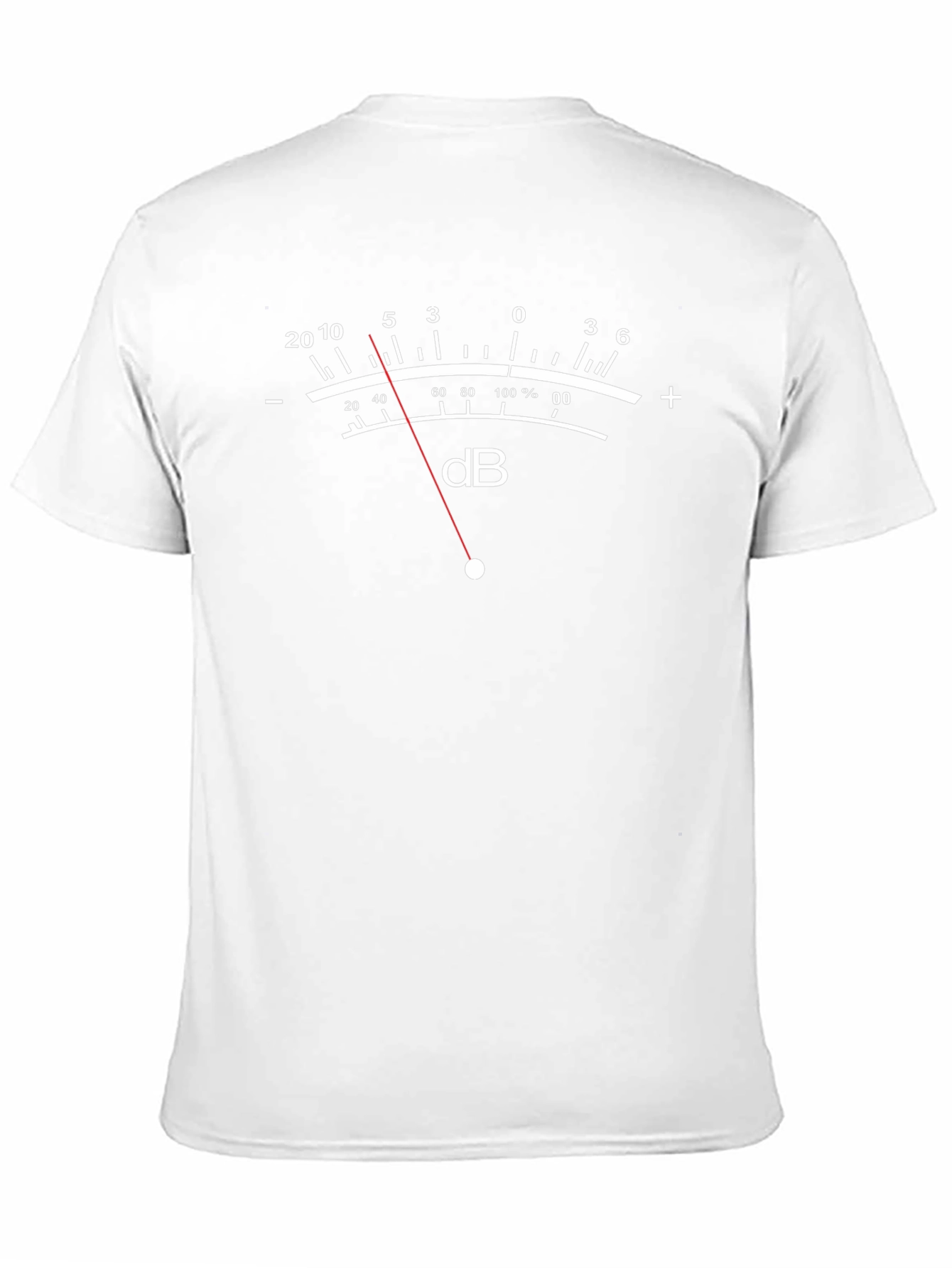 dB Meter Graphic T-Shirt - Black Music Lover Tee