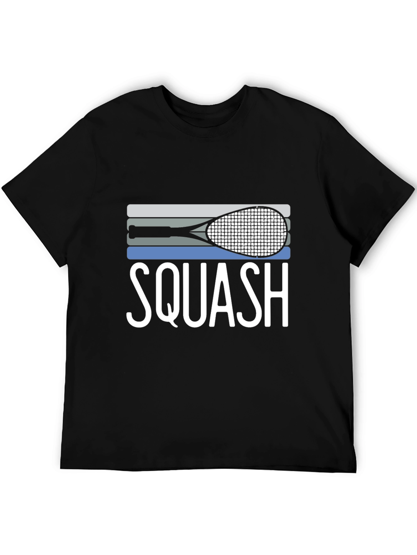 Squash Retro Racket Graphic T-Shirt