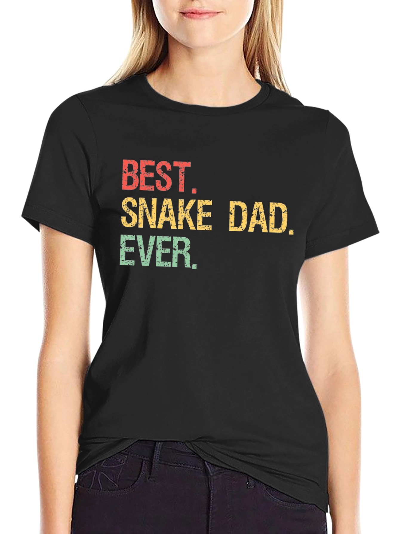 Best Snake Dad Ever T-Shirt - Cool Gift