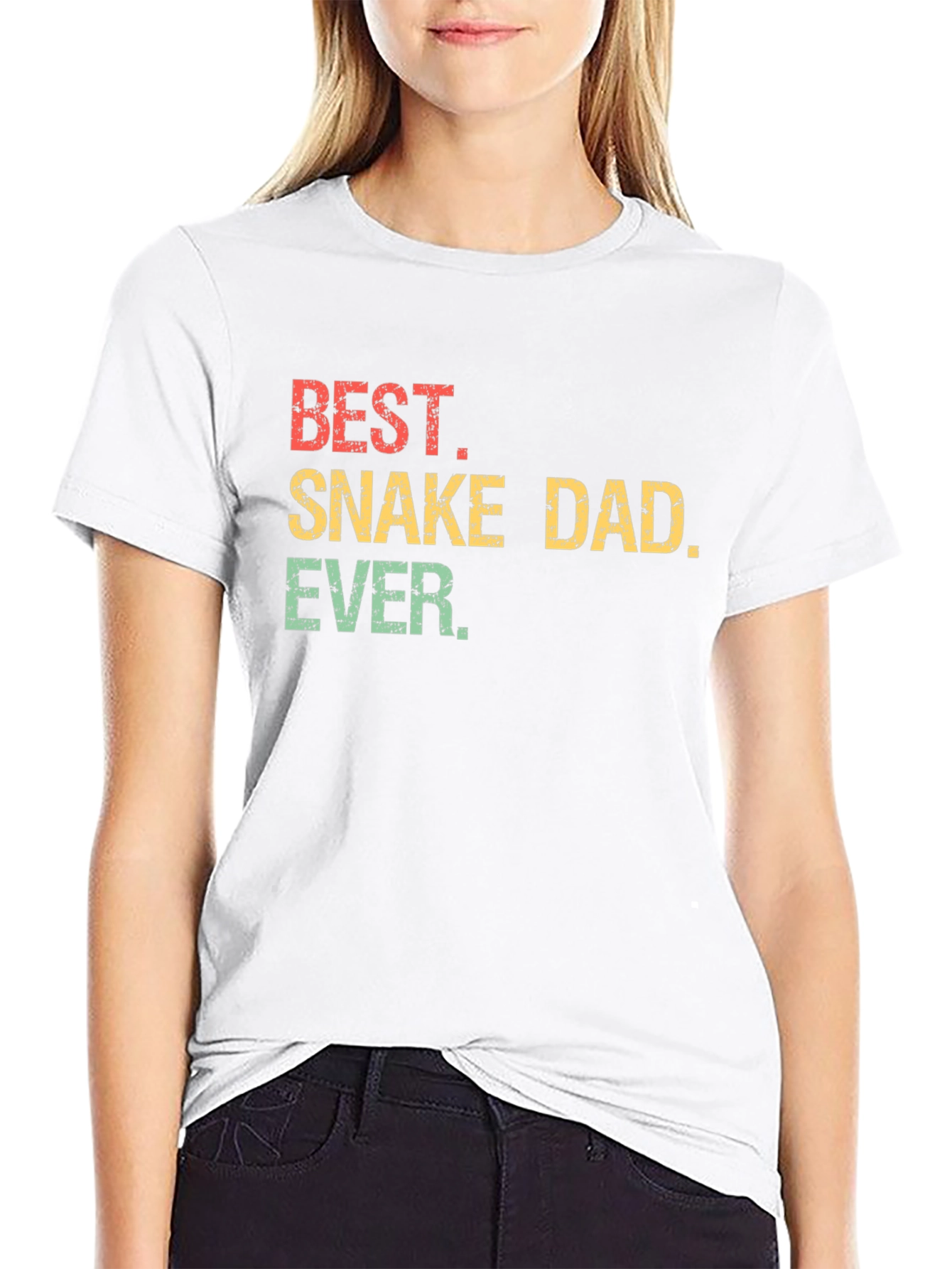 Best Snake Dad Ever T-Shirt - Cool Gift