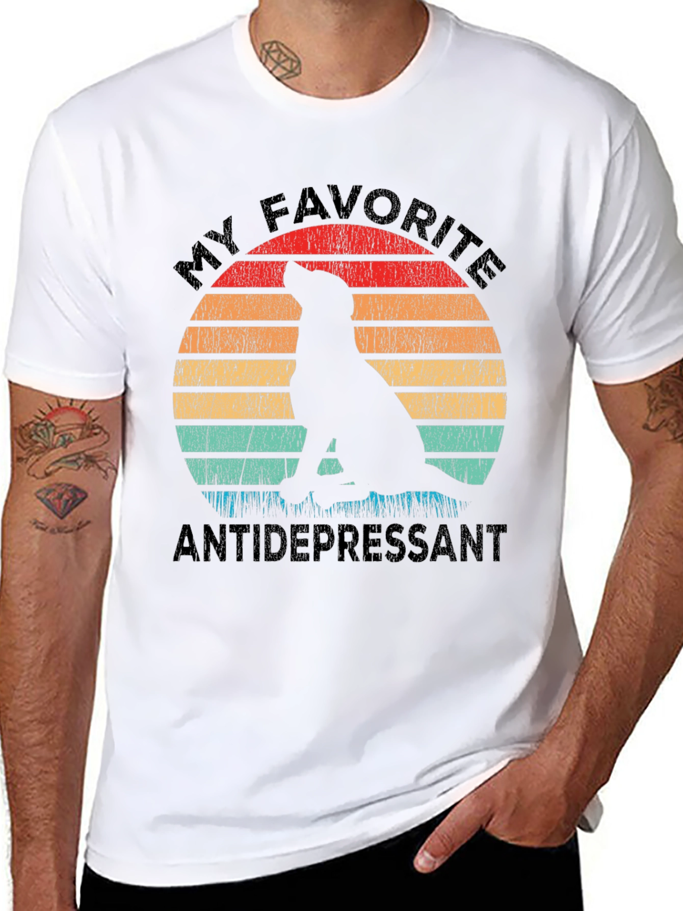 My Favorite Antidepressant Dog T-Shirt