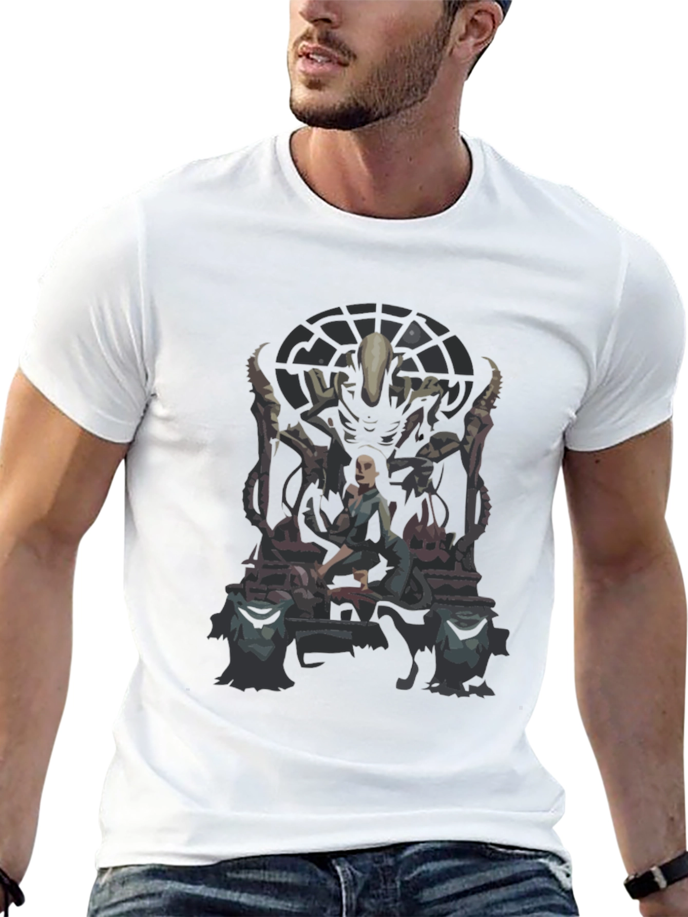 Alien Graphic T-Shirt - Sci-Fi Movie Apparel