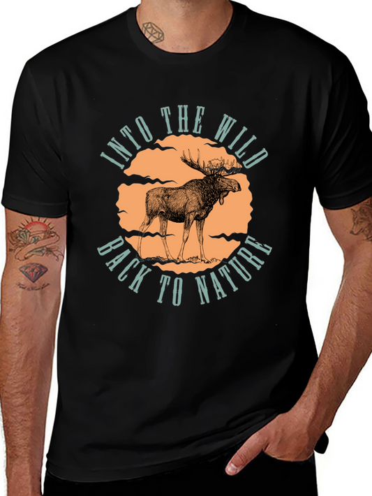 Into the Wild Moose T-Shirt