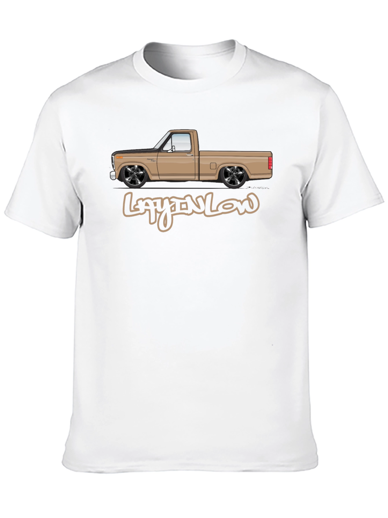 Layn Low Truck Graphic Tee - Classic Black