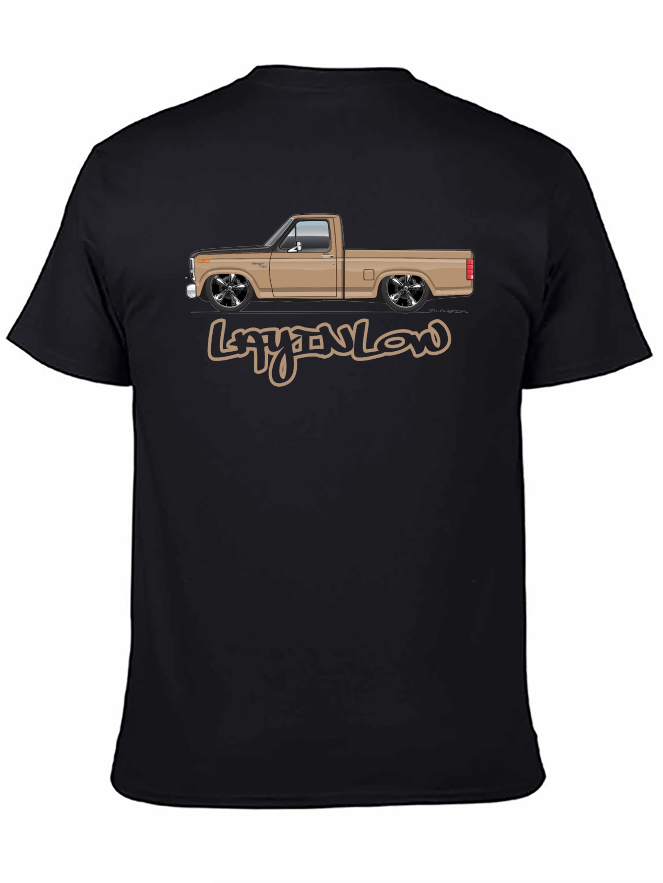 Layn Low Truck Graphic Tee - Classic Black