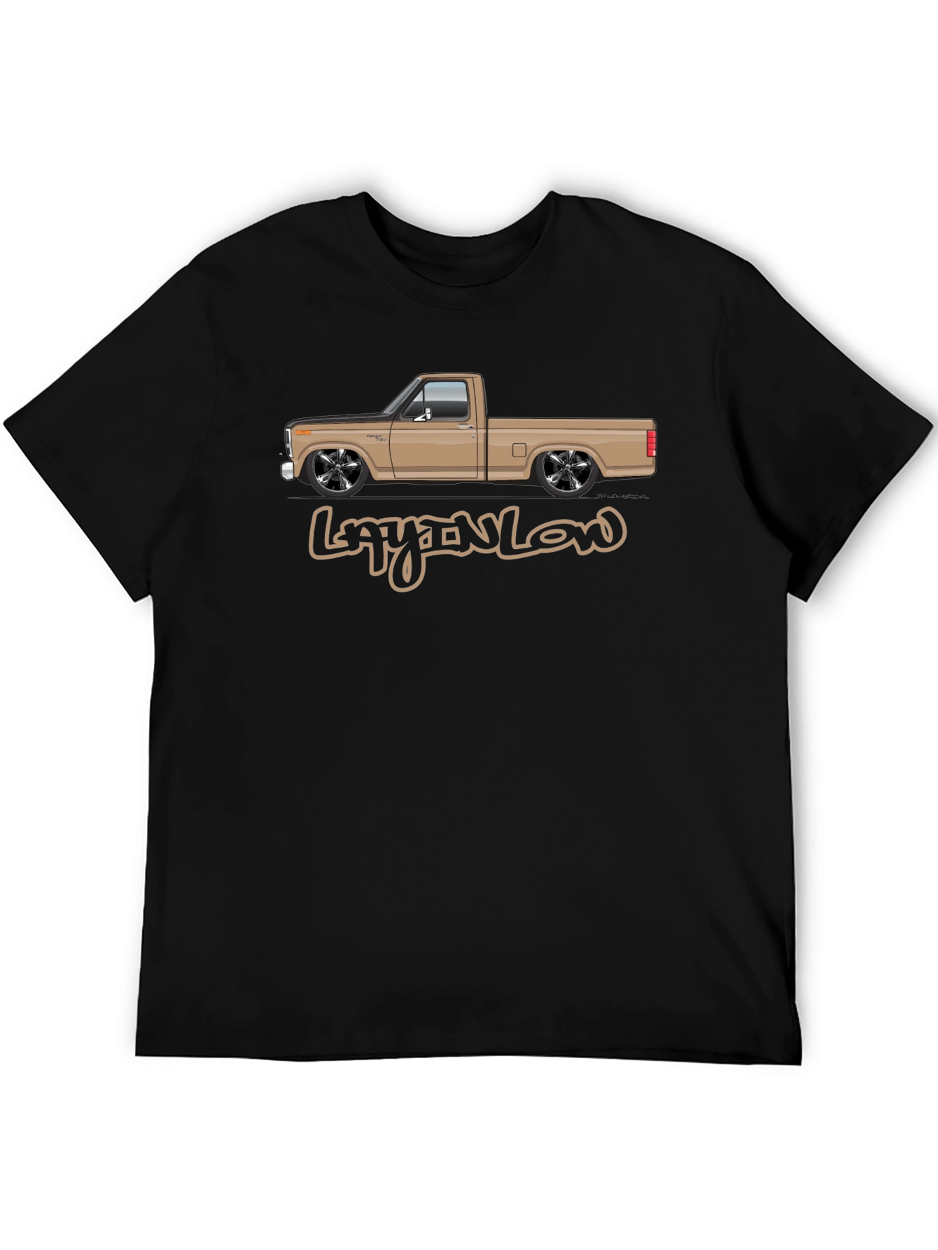 Layn Low Truck Graphic Tee - Classic Black