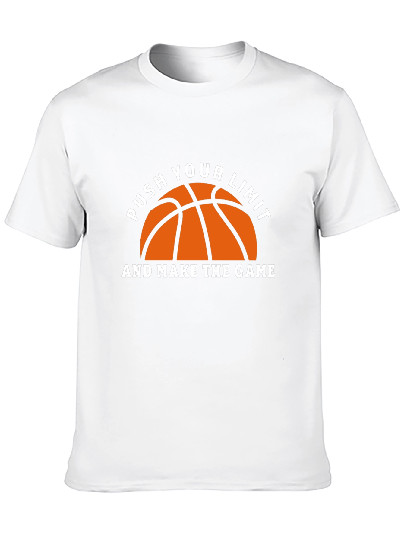 Basketball Graphic T-Shirt - Push Your Limit