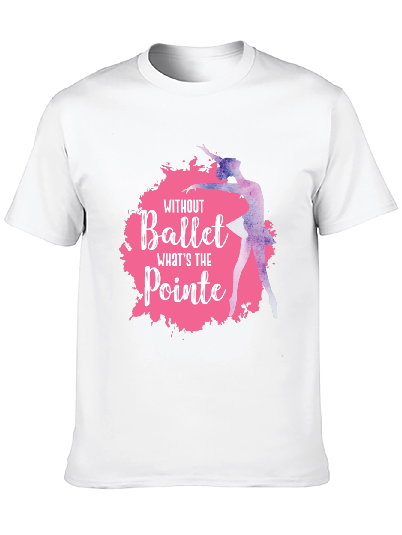Ballet Pointe Graphic T-Shirt - Black