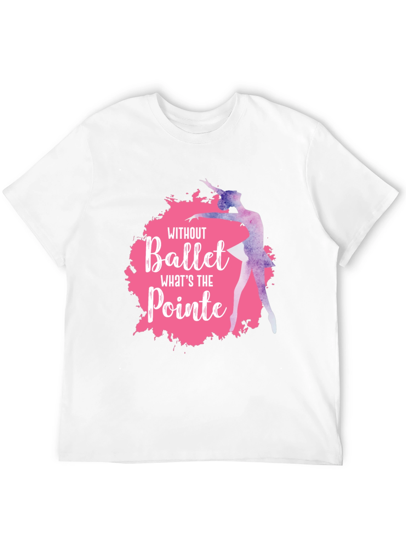 Ballet Pointe Graphic T-Shirt - Black