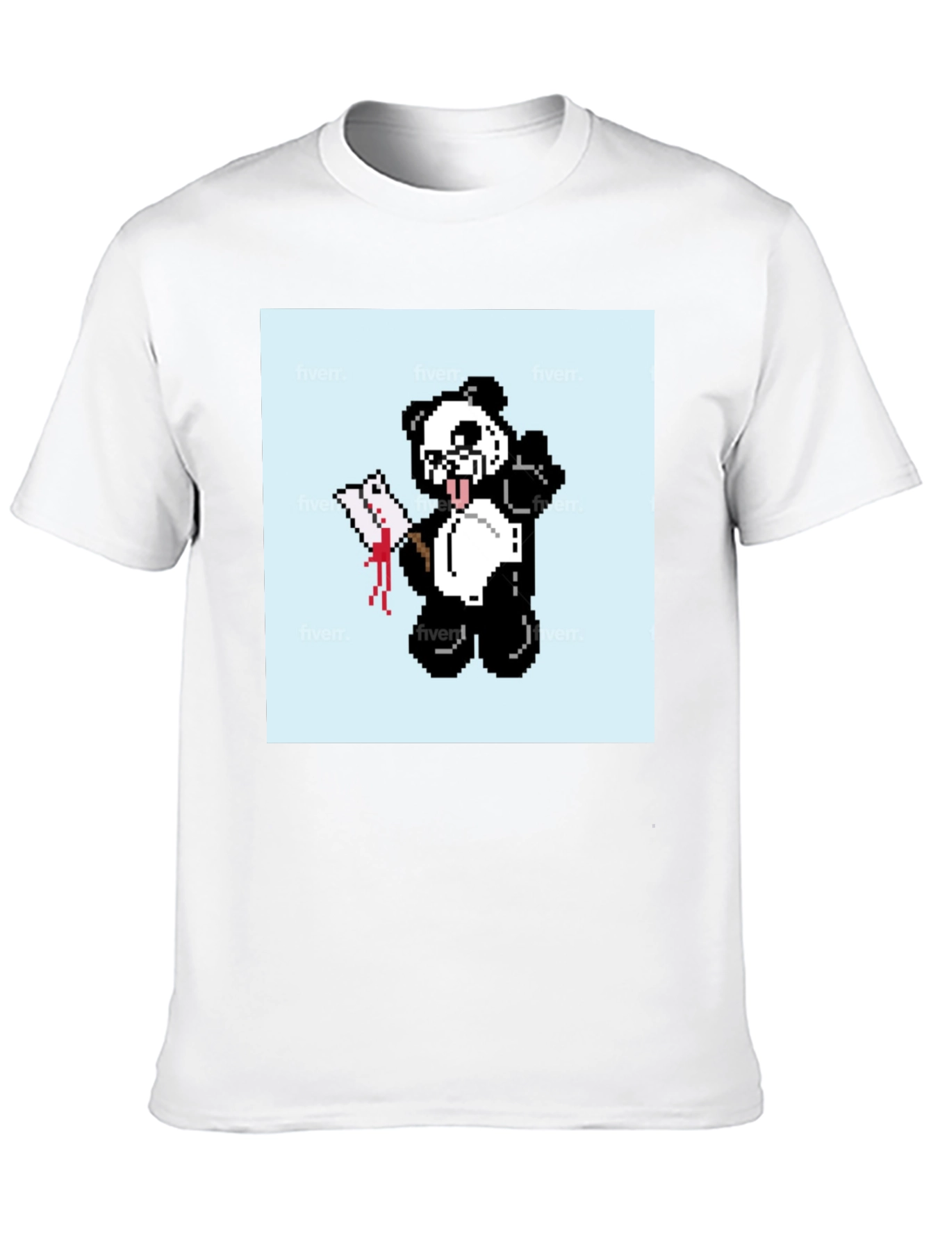 Pixel Panda T-Shirt - Graphic Tee