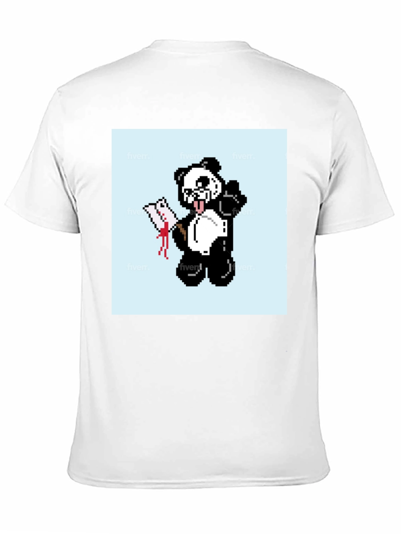 Pixel Panda T-Shirt - Graphic Tee
