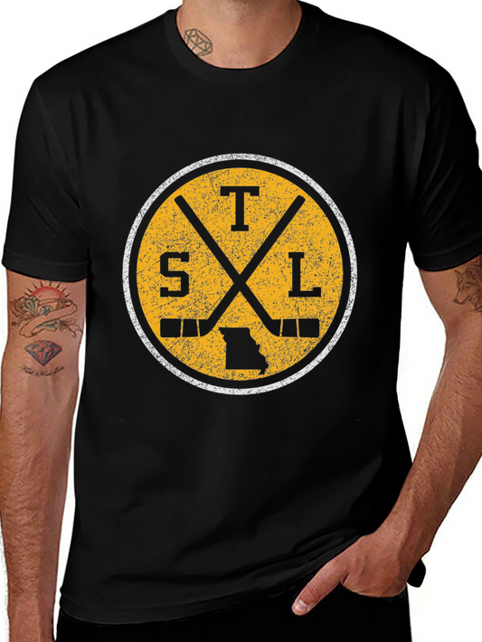 STL Hockey T-Shirt - Missouri State Pride Tee