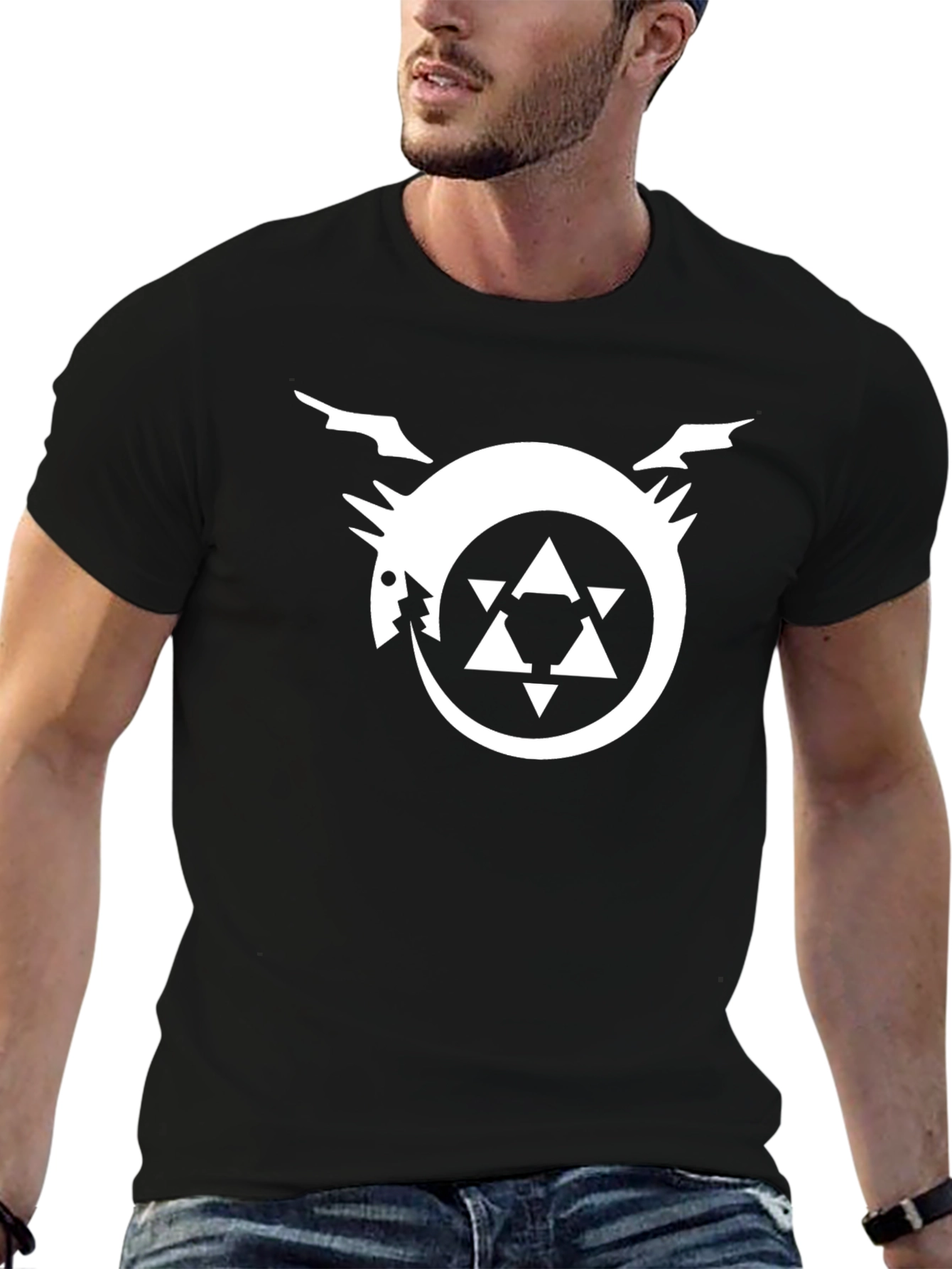 Ouroboros Dragon T-Shirt - Alchemist Symbol Tee