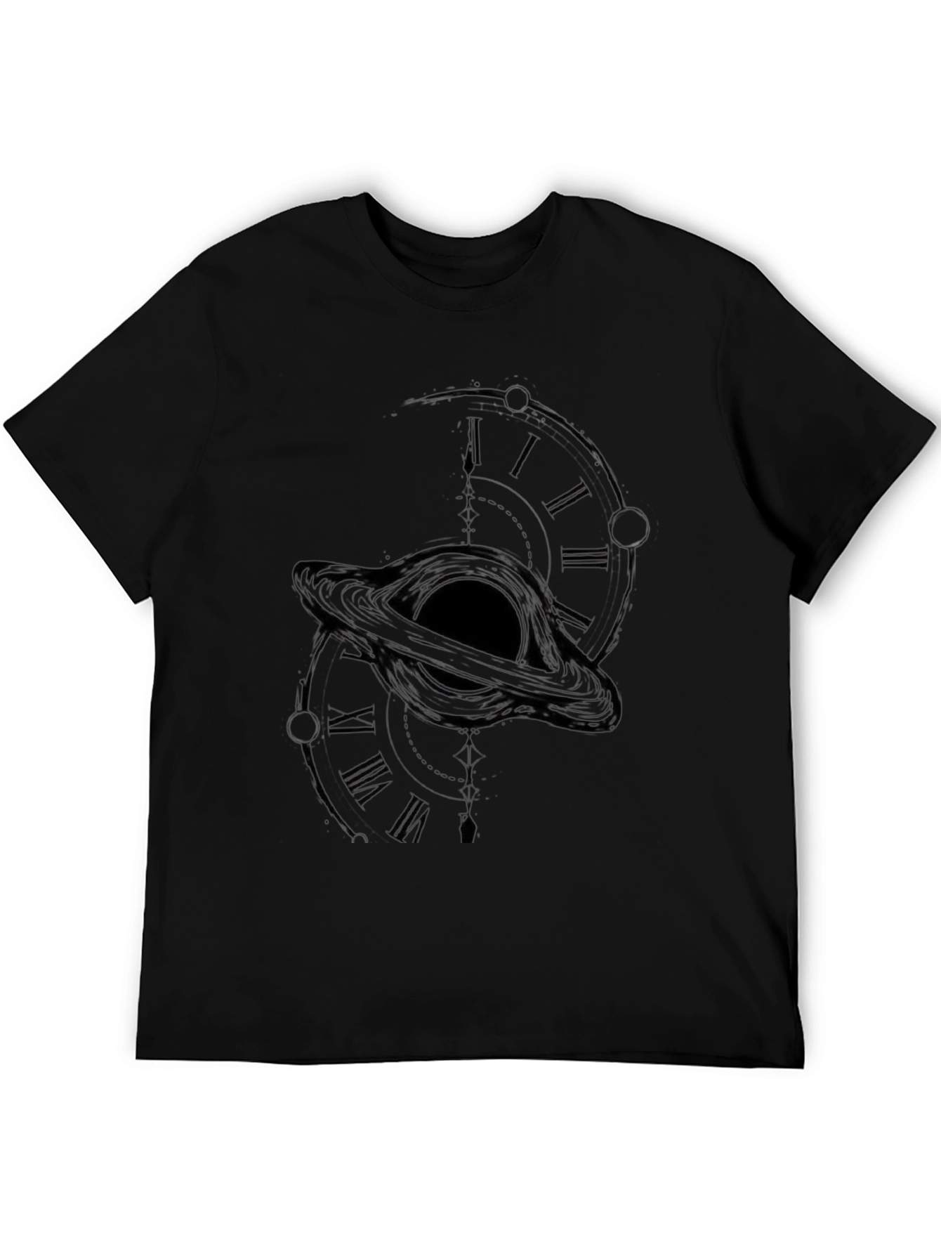 Black Hole Time T-Shirt - Space & Time Design