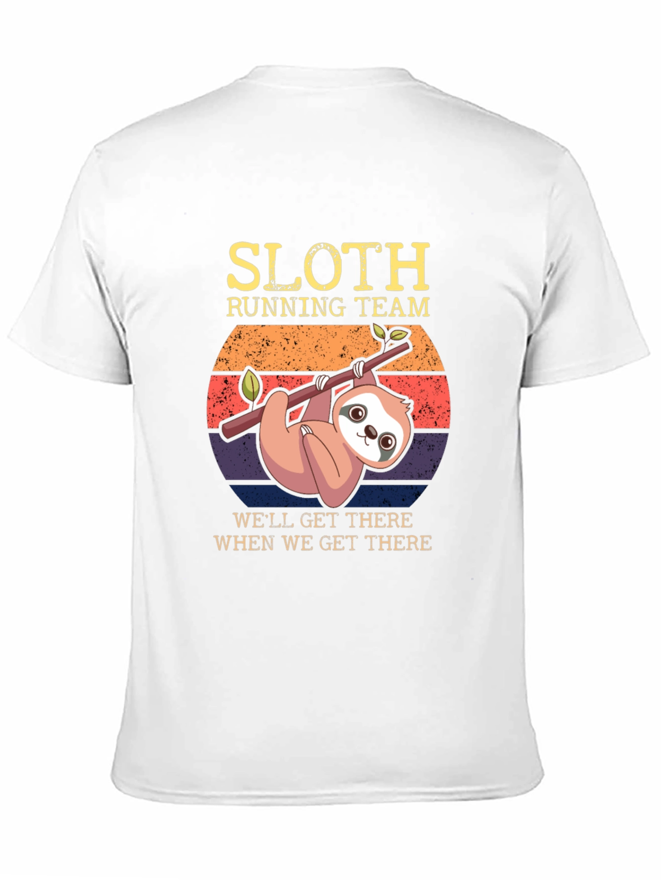 Sloth Running Team Graphic Tee