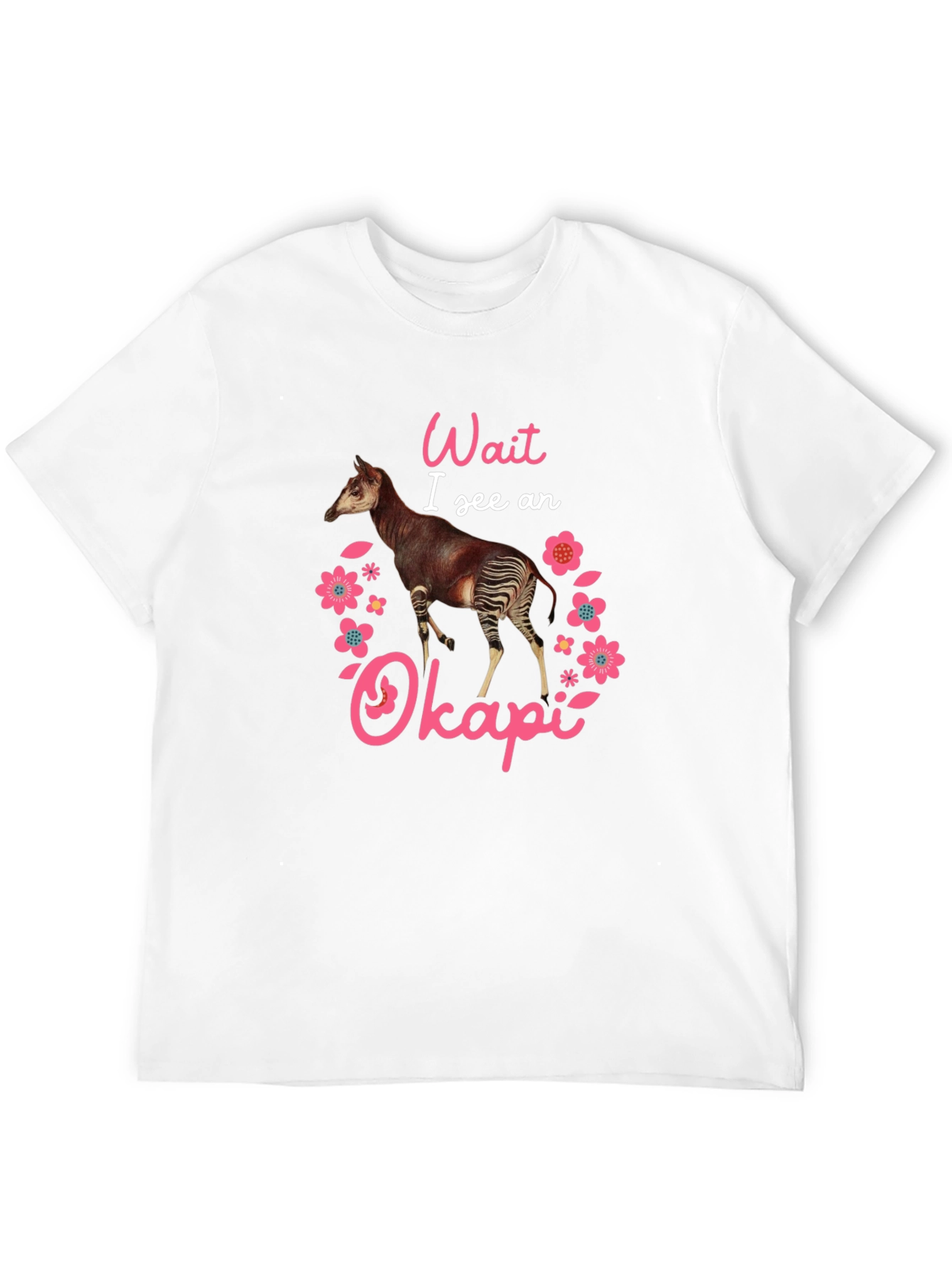 Okapi Animal Graphic Tee - Fun & Unique Design