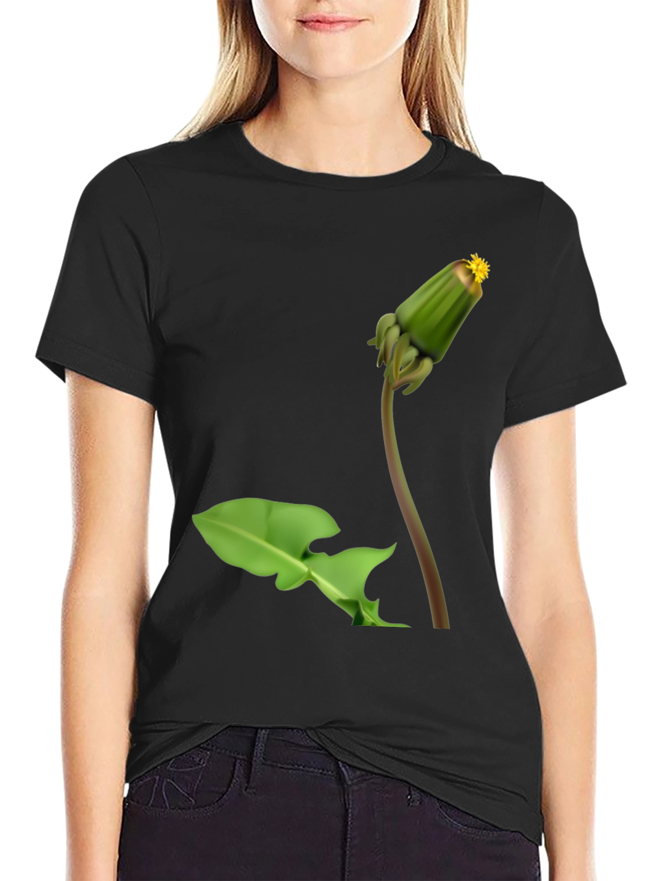 Dandelion Graphic Tee - Nature Inspired Shirt
