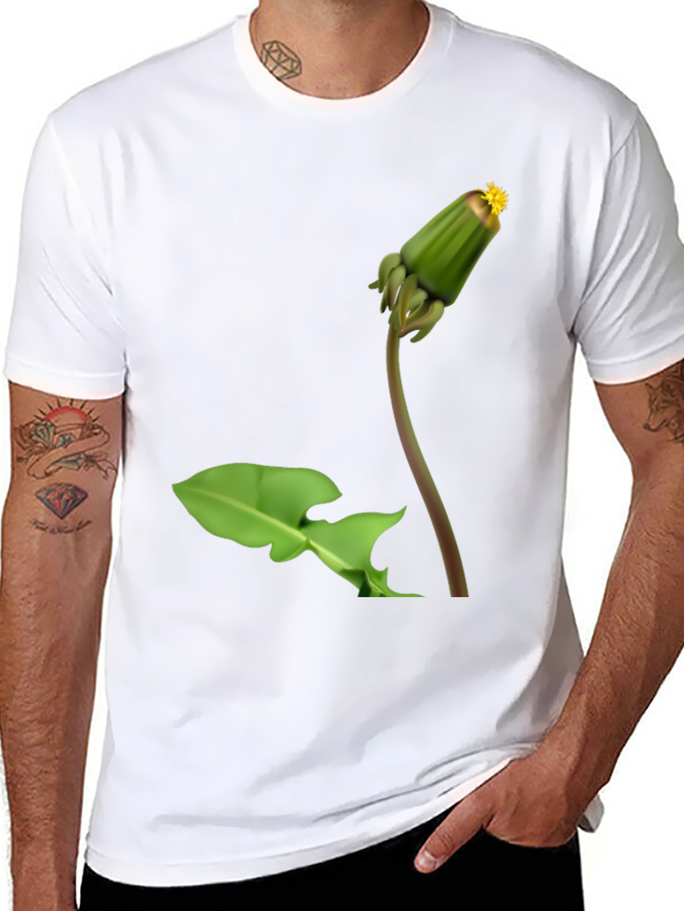 Dandelion Graphic Tee - Nature Inspired Shirt