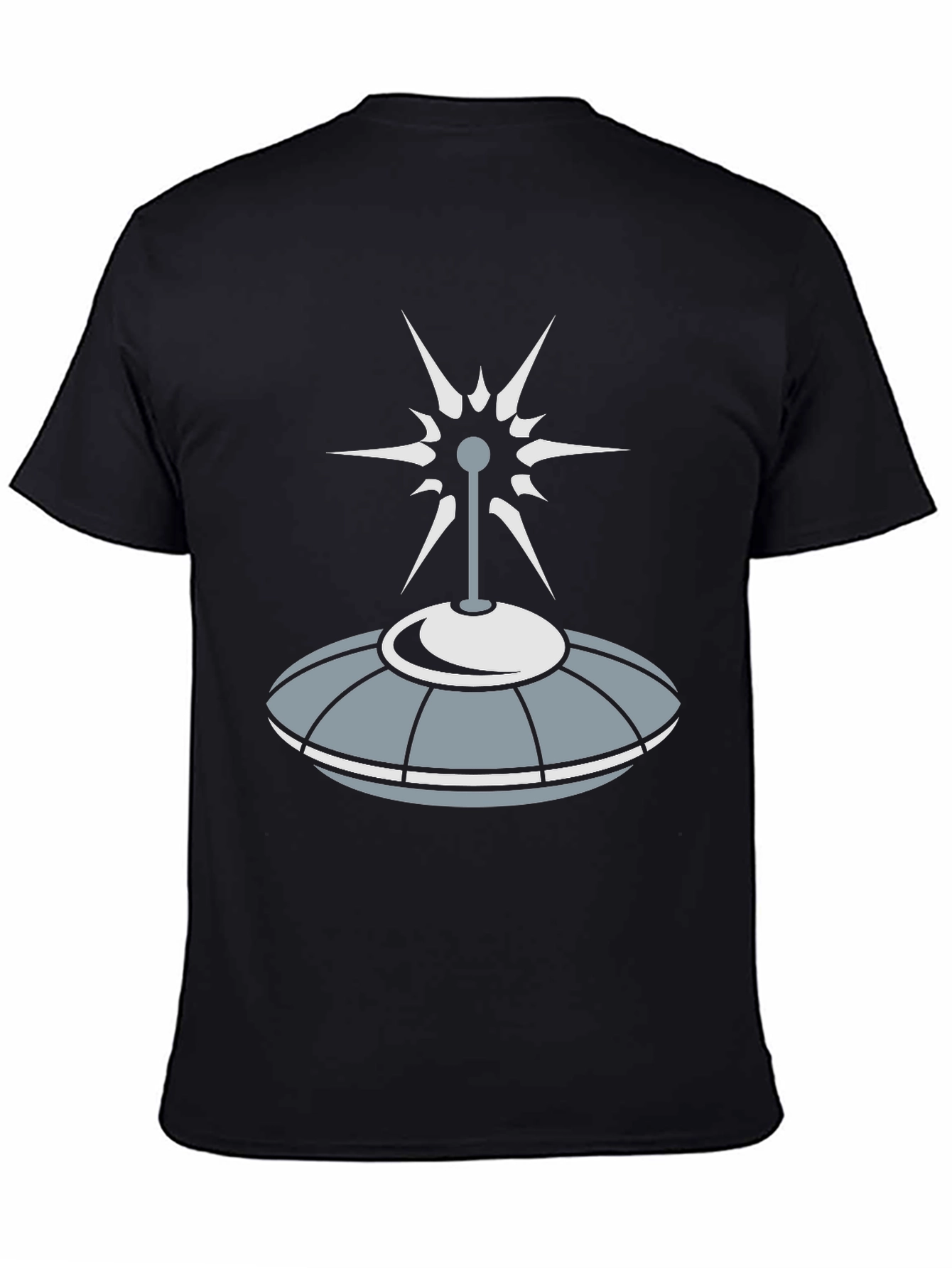 Retro UFO Graphic T-Shirt - Sci-Fi Style