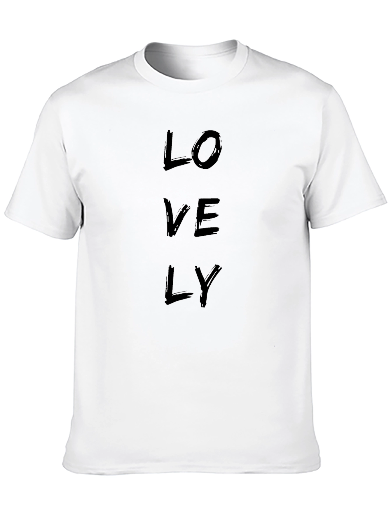Mens Lovely Black Crew Neck T-Shirt