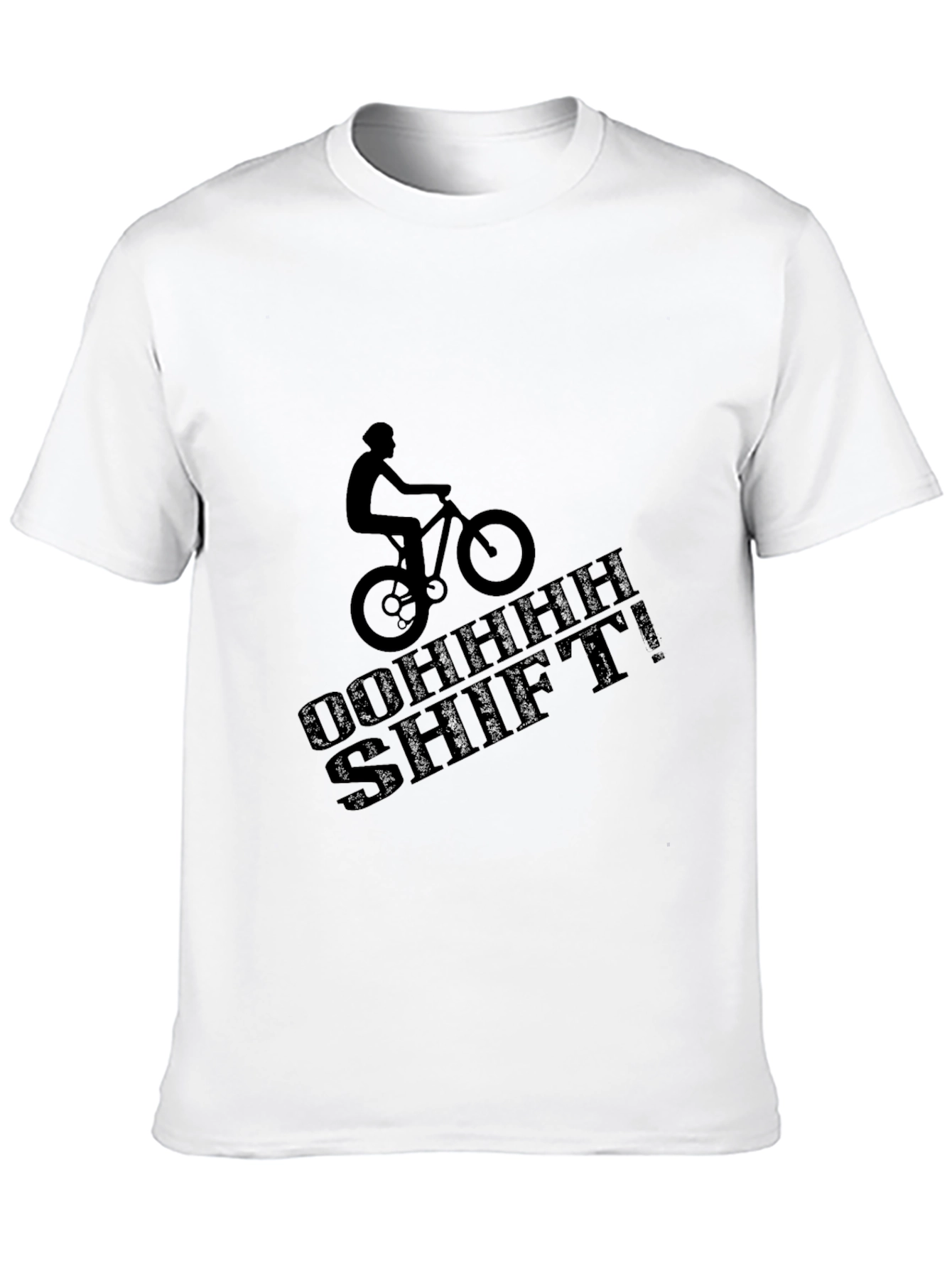 OOHHH SHIFT! Mountain Biker Graphic Tee