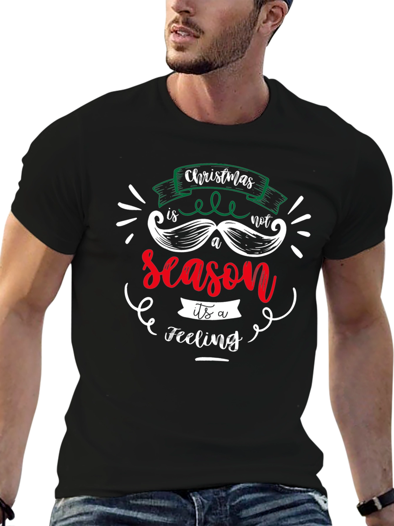 Christmas Is a Feeling Graphic T-Shirt