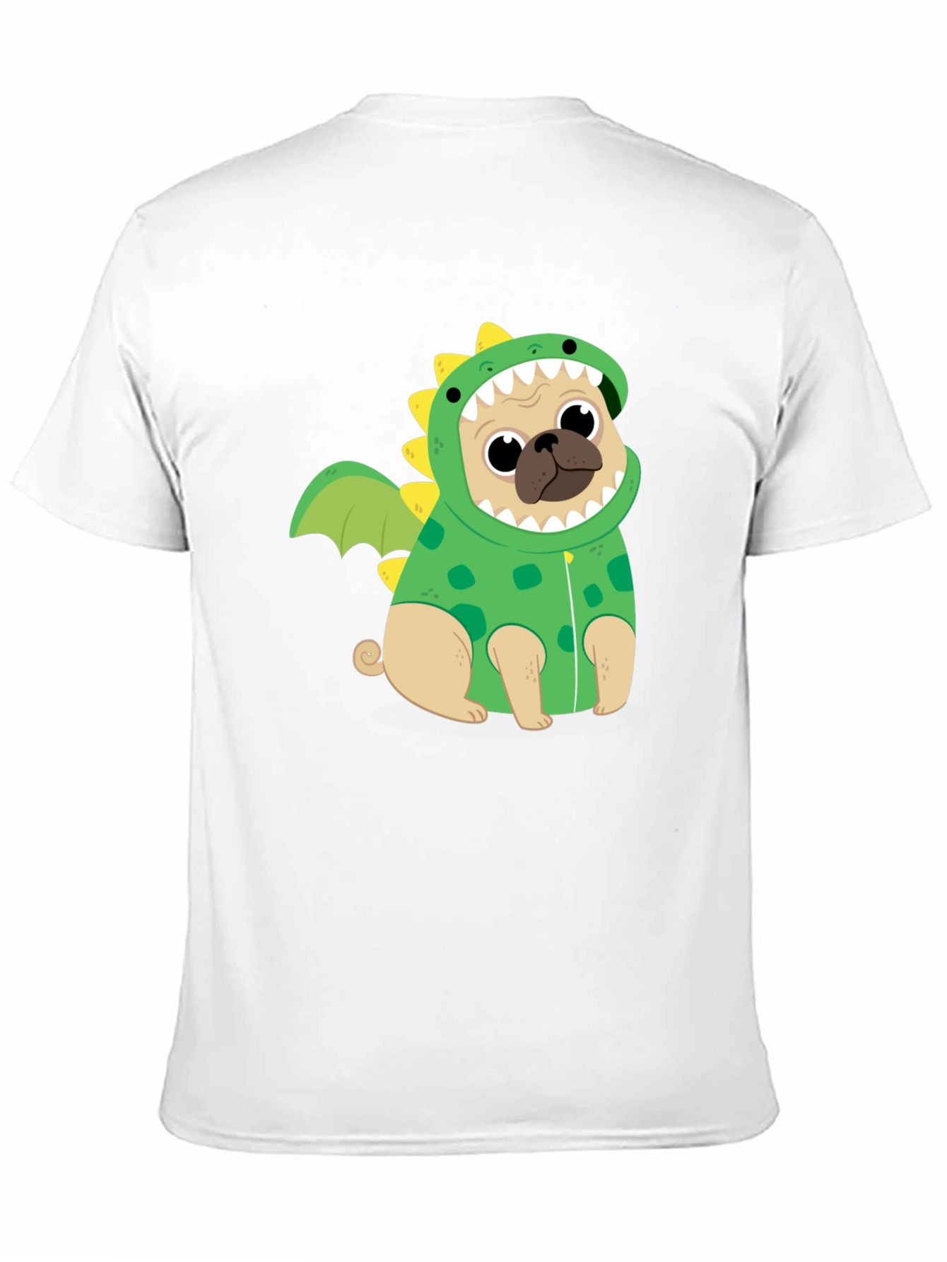 Pug Dinosaur Costume T-Shirt