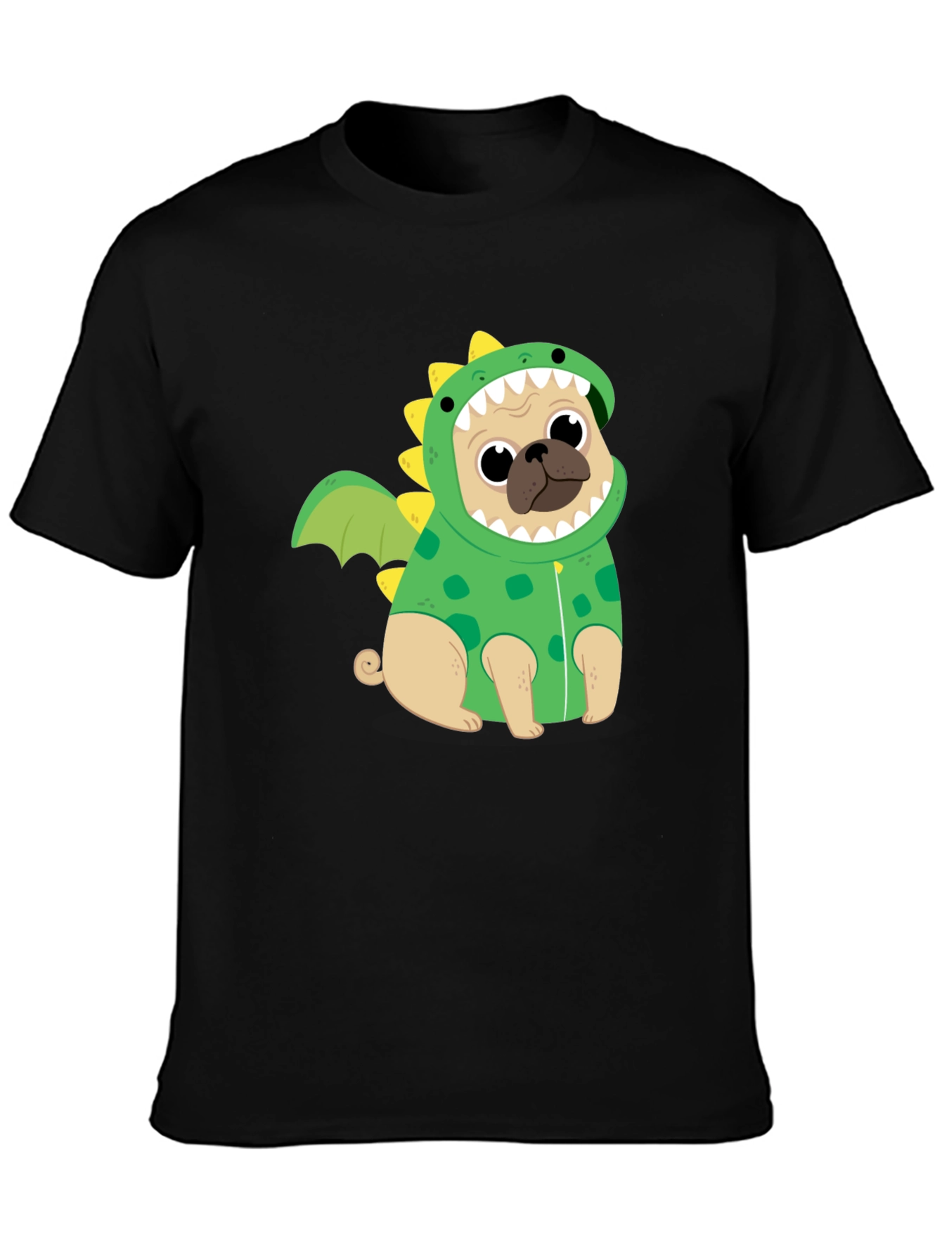 Pug Dinosaur Costume T-Shirt