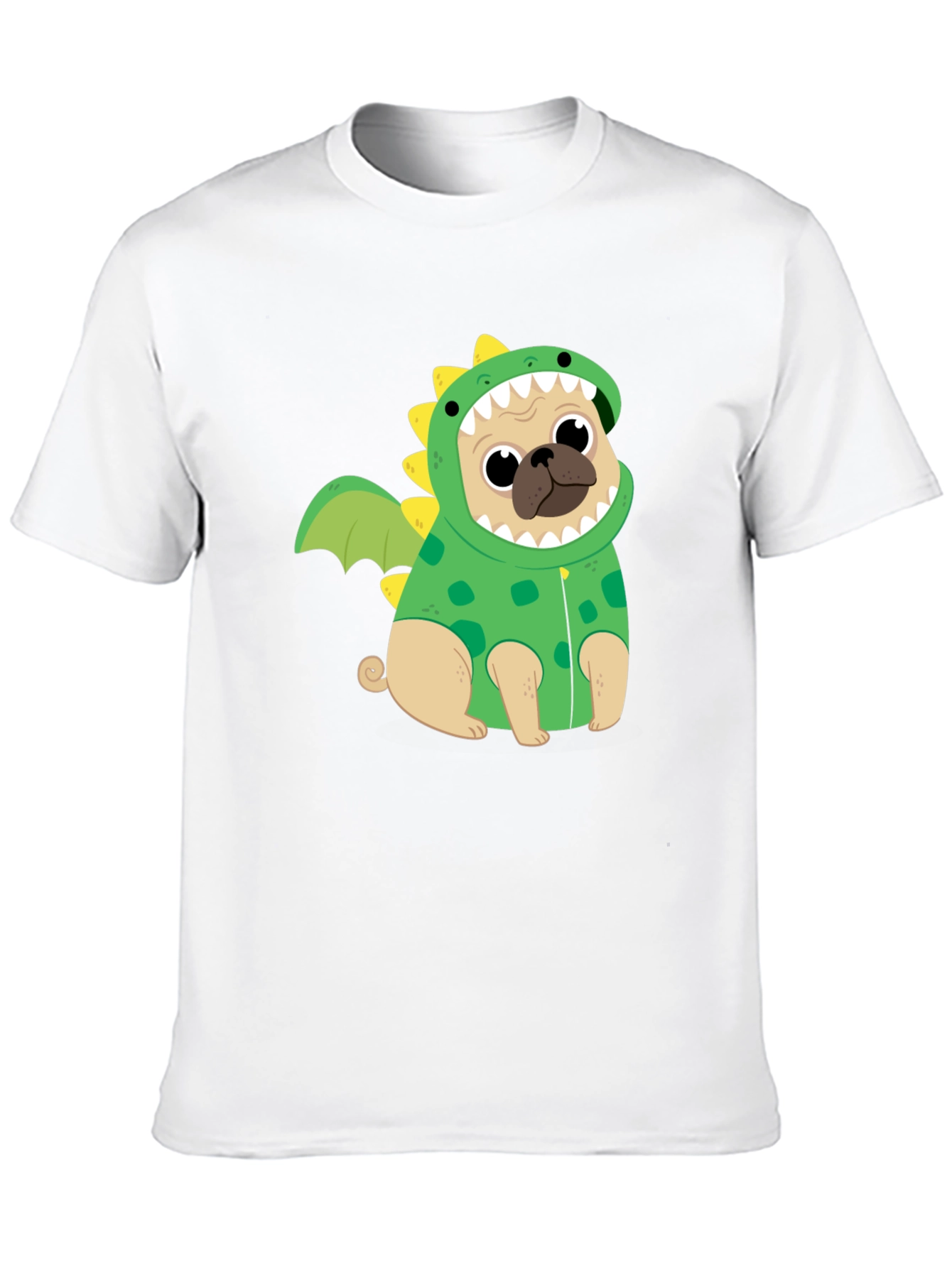 Pug Dinosaur Costume T-Shirt