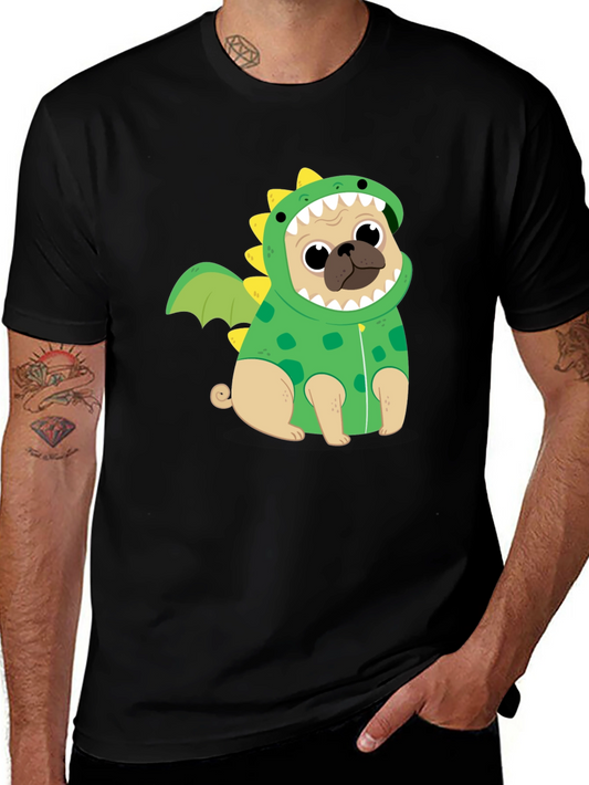 Pug Dinosaur Costume T-Shirt