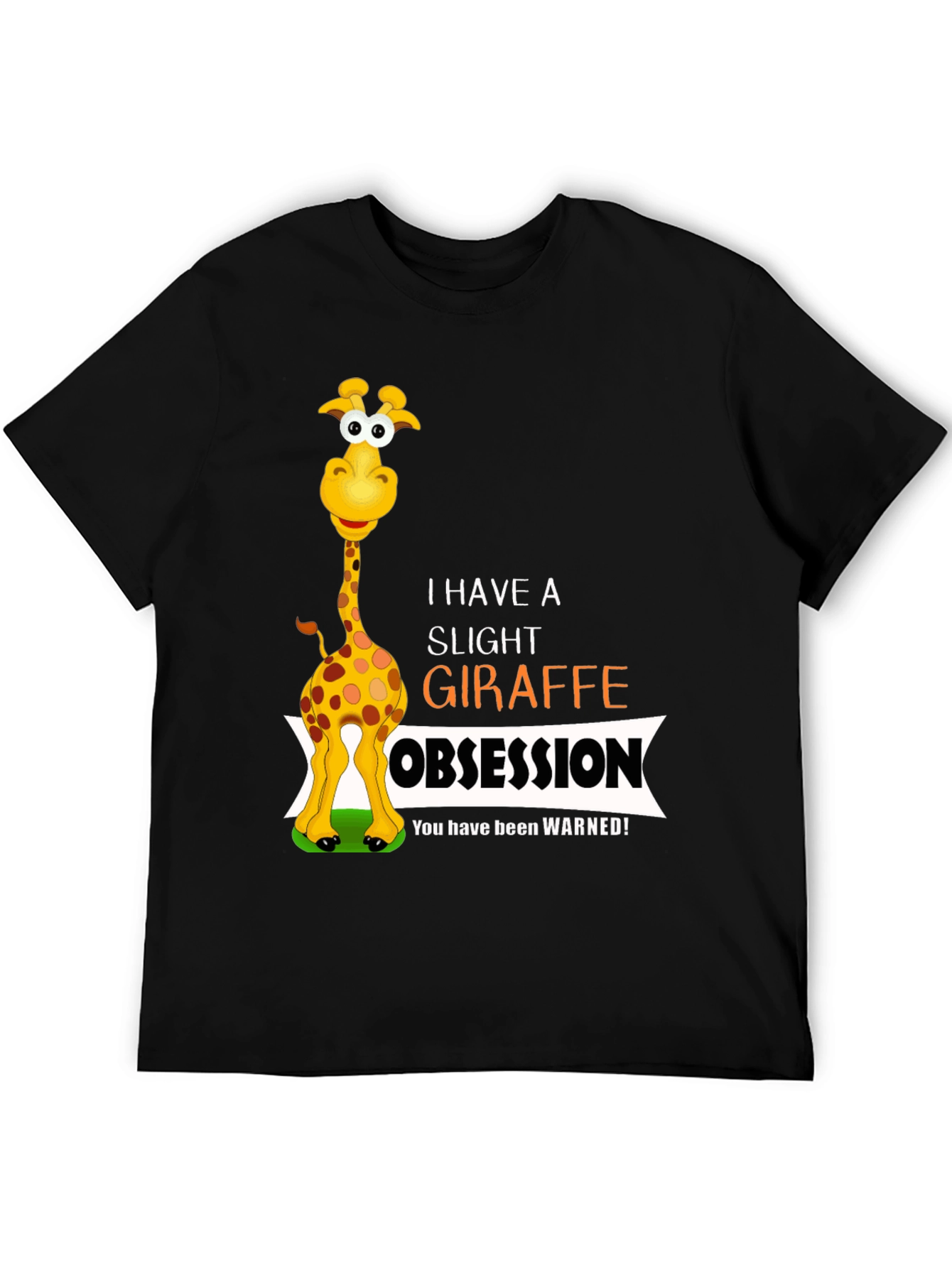 Giraffe Obsession Graphic T-Shirt