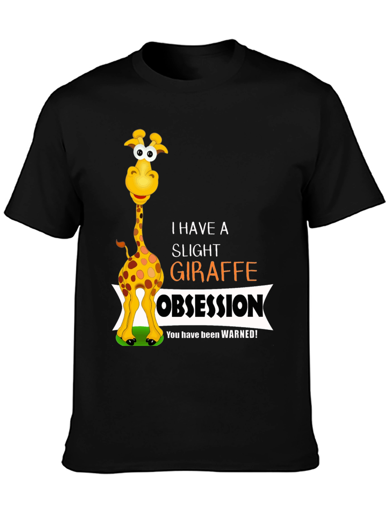 Giraffe Obsession Graphic T-Shirt
