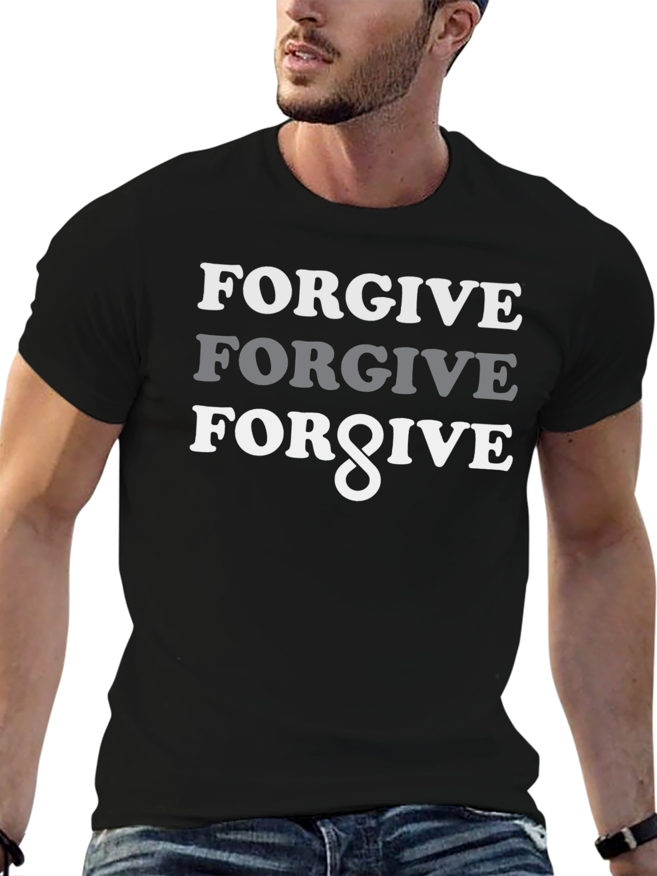 Forgive T-Shirt - Graphic Print Tee