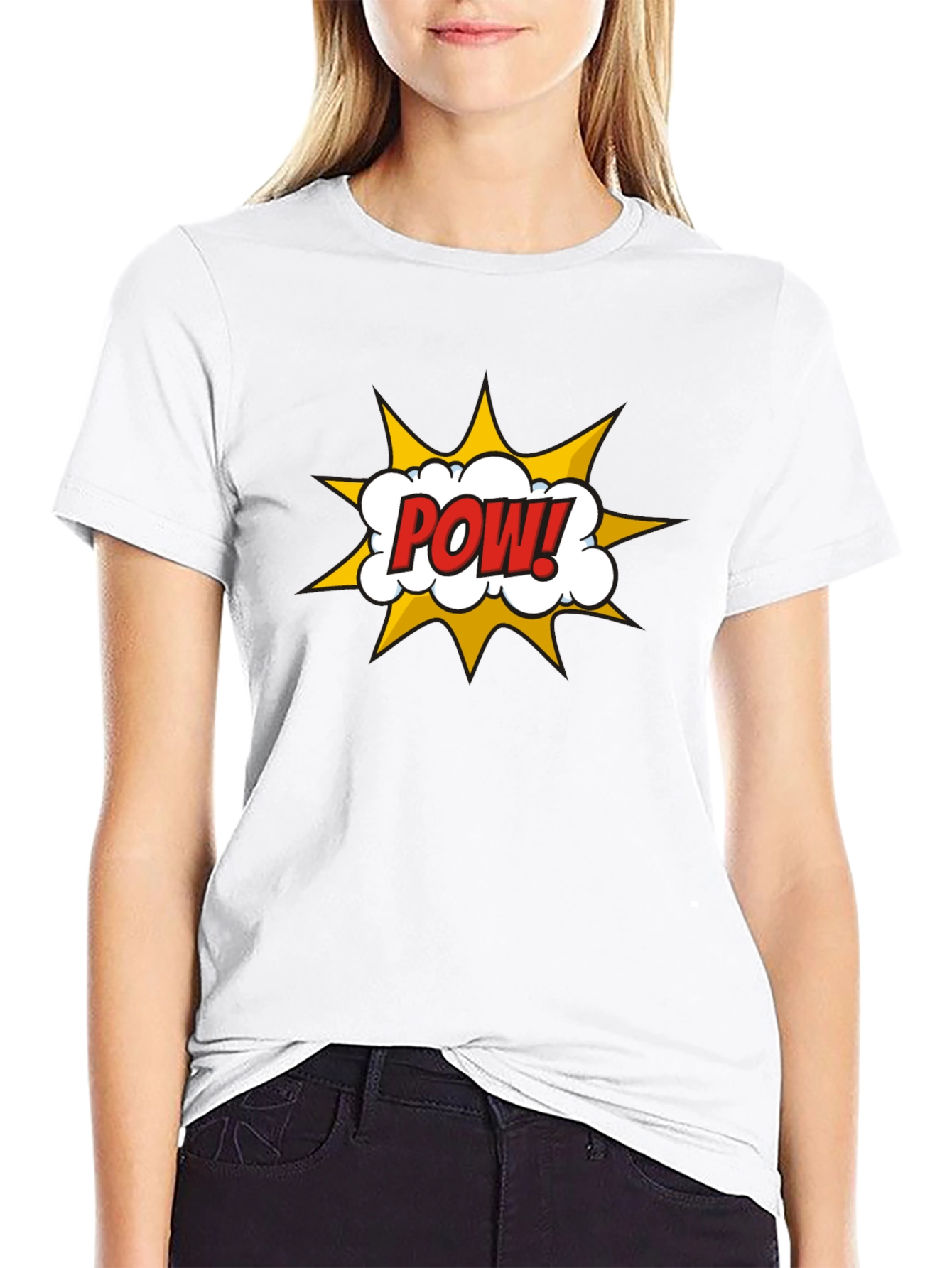 POW! Comic Book Style Graphic T-Shirt