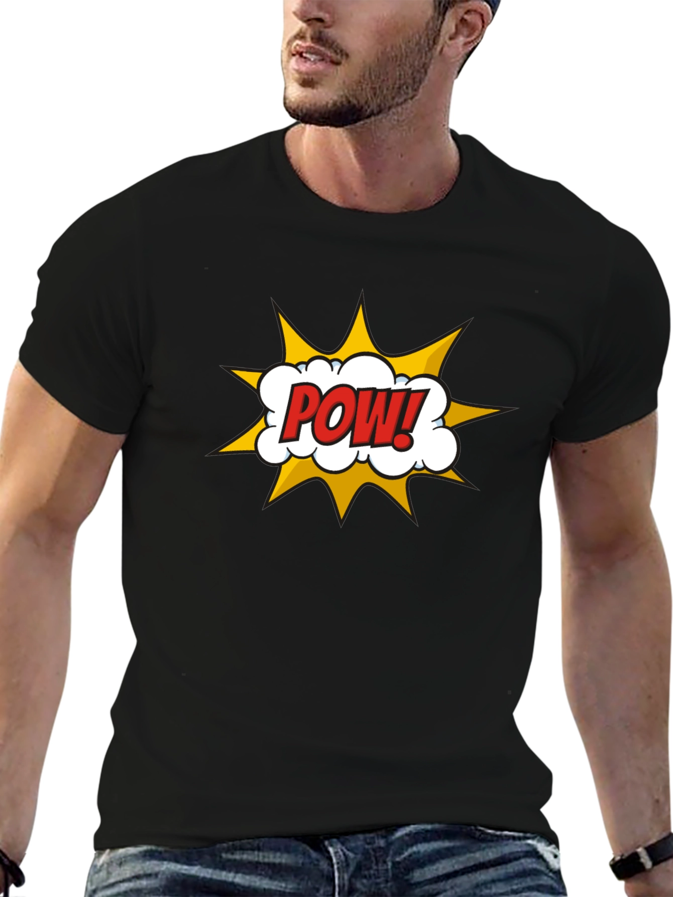 POW! Comic Book Style Graphic T-Shirt