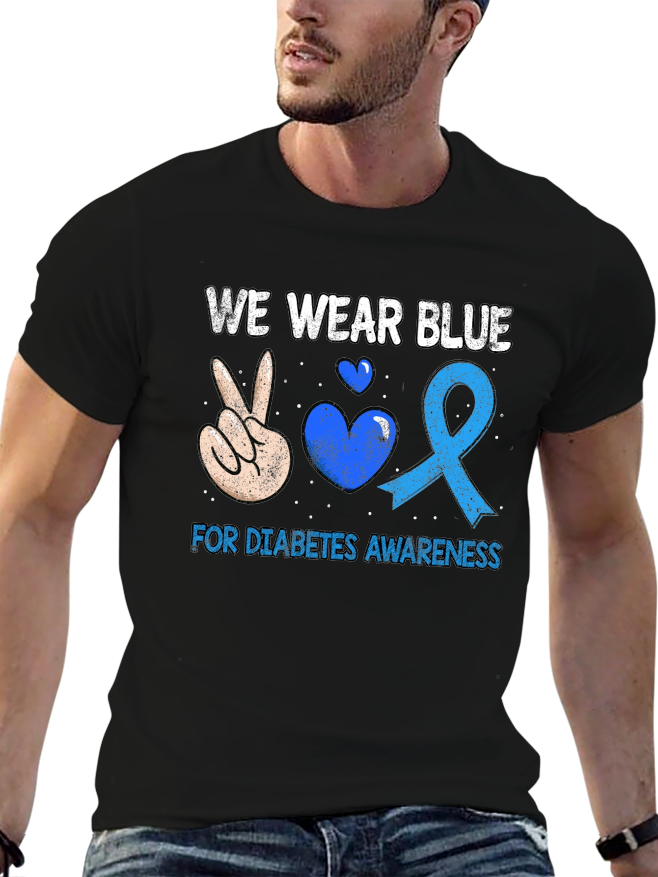 Diabetes Awareness T-Shirt - We Wear Blue
