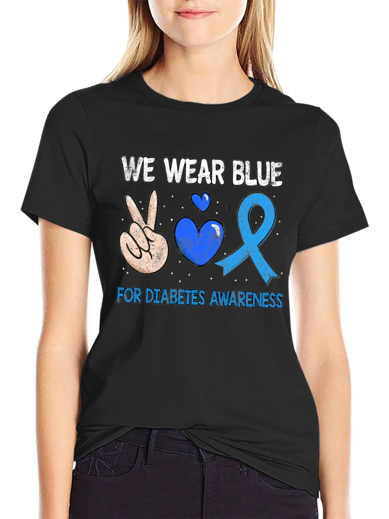 Diabetes Awareness T-Shirt - We Wear Blue
